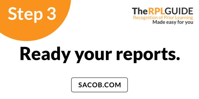 Recognition Of Prior Learning RPL Guide | SACOB